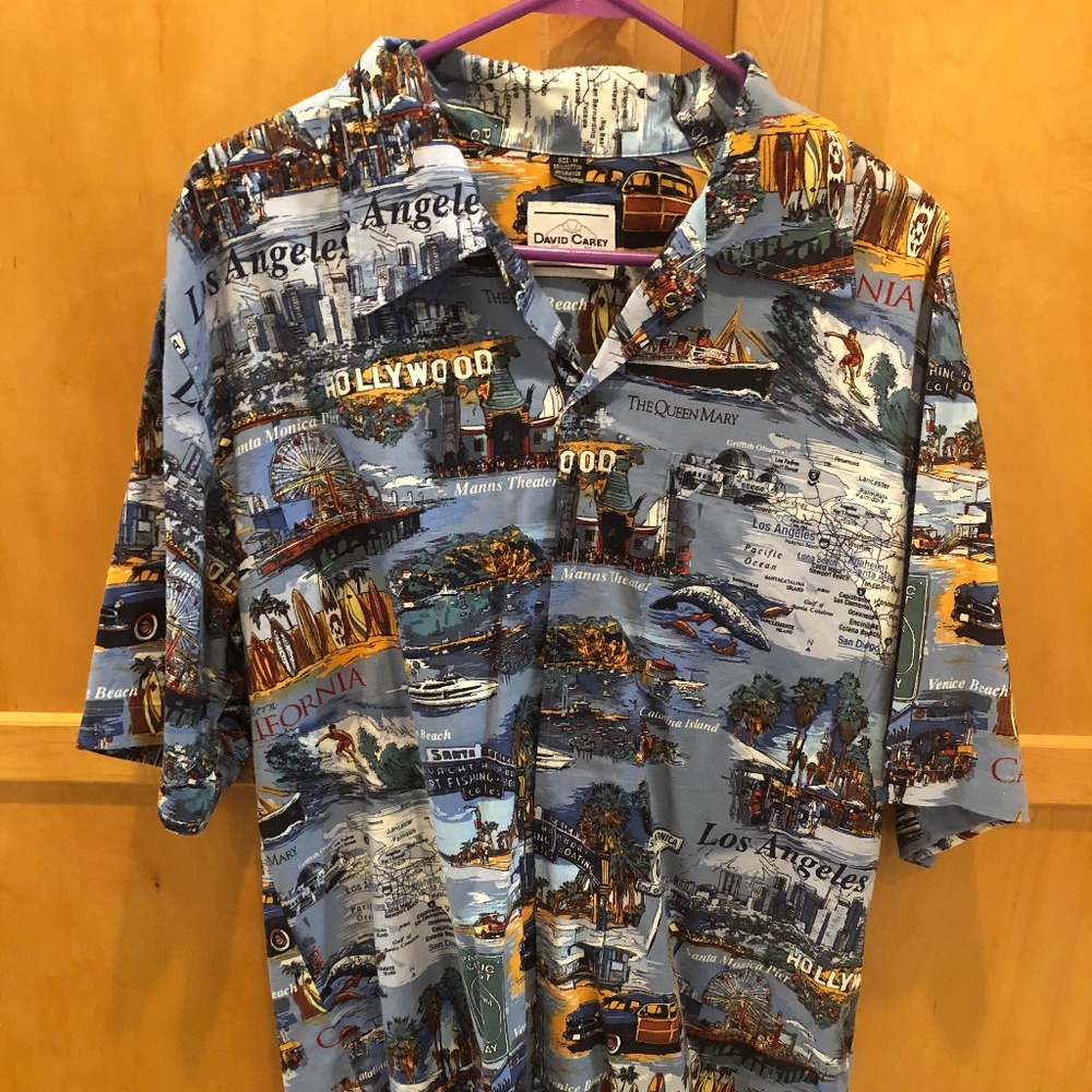 Mens Hawaiian Shirt (Medium)